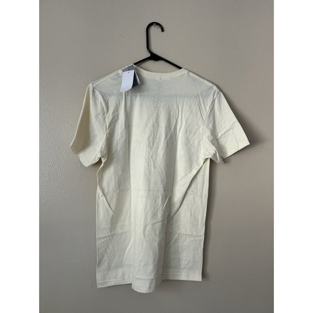 Sabrina Carpenter Short n Sweet Tour Graphic T-Shirt Cream Off White Sz M - Picture 2 of 5